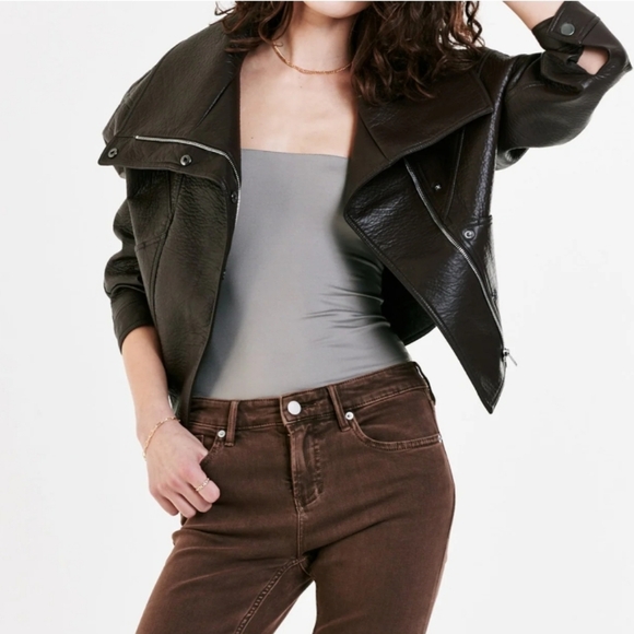 Dear John Jackets & Blazers - Dear John Kingston Vegan Leather Jacket Large New